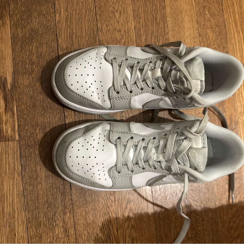 Nike Grey Fog Dunk Lows